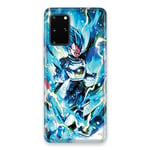 Cokitec Coque pour Samsung Galaxy S20 FE / S20FE Manga Dragon Ball Vegeta Bleu
