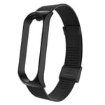 Xiaomi Mi Smart Band 4 / 3 stainless steel watch strap - Black Svart