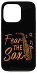 iPhone 13 Pro Saxophone Pun Fear The Sax Case