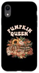 Coque pour iPhone XR 2024 Citrouille Reine Mignon Vintage Automne Automne Feuillage Rétro