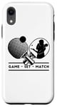 iPhone XR Table-Tennis Player Game-Set-Match Gamer Ping-Pong Case