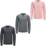 Jack & Jones Premium Sweater Slim Casual Smart Jumper Sweatshirt Mens Jprdrew