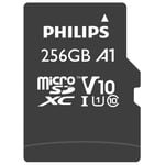 philips carte memoire microsdxc 256gb