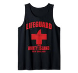 Jaws Lifeguard Amity Island New England Tank Top