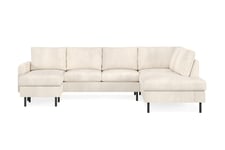 RACKO Soffa m. Divan och Schäslong 5-sits Höger Beige -