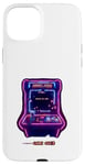 Coque pour iPhone 15 Plus Manette de jeu d'arcade rétro classique