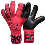 Nike NK GK VPR GRP3-FA19 Gants de Foot Mixte Adulte, Laser Crimson/Black/(Black), FR : XS (Taille Fabricant : 5)