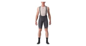 Cuissard court castelli free aero rc classic gris fonce