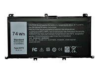 Coreparts - Batteri Til Bærbar Pc (Tilsvarer: Dell 357F9) - Litiumpolymer - 3-Cellers - 4200 Mah - 50 Wh - Svart - For Dell G5 15 5587