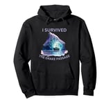 Antarctica I Survived The Drake Passage Purple Iceberg Pullover Hoodie