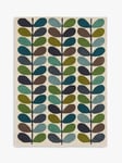 Orla Kiely Linear Stem Rug, Kingfisher