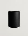 Ralph Lauren Home Brennan Leather Waste Bin Black