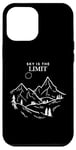 Coque pour iPhone 12 Pro Max Le ciel est la limite, la grandeur du mont