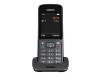 Gigaset SL800H PRO - Extension du combiné sans fil - avec Interface Bluetooth avec ID d'appelant - ECO DECT\GAP\CAT-iq - anthracite