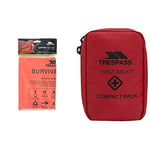 Trespass SURVIVAL BIVI BAG RADIATOR & FIRST AID KIT HELP