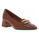 Escarpins FEMME Tamaris en cuir cognac