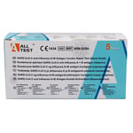 Alltest AllTest Kombinerat Självtest SARS-CoV-2 & Influensa A+B Antigen Näsprov 5-pack