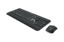Logitech MK540 Advanced - sats med tangentbord och mus - slovensk - mörkgrå Inmatningsenhet