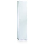 Kiamami Valentina - Armoire Colonne Polyvalente L.45Cm Avec 1 Porte Blanc