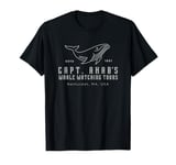 Captain Ahab's Whale Watching Tour Tee | Moby Dick T-Shirt T-Shirt