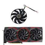 Refroidisseur de carte GPU à 7 broches,ventilateur pour ASUS ROG STRIX-GeForce RTX 2070 2080 SUPolTi GAMING RTX2080 RTX2080Ti,T129215SU - Type B Fan