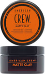 American Crew Matte Clay, Medium Hold and Low Shine, Non-Greasy, for Men, 85g