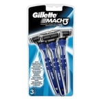 GILLETTE MACH3 DISPOSABLE RAZORS - PACK OF 3