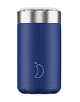 Chillys F500MABLU - Reusable Stainless Steel Food Flask 500ml | Matte Blue