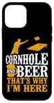 iPhone 12 mini Cornhole Team Bean Bag Player Champ Beer Cornhole And Beer Case