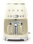 SMEG 50's Style DCF02CREU - kaffemaskin - kremfarget