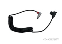 Kinefinity Kine D-TAP ström kabel (Coiled Cord – Soft Turn, 0.8M)