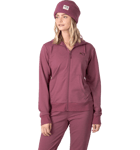 Kari Traa W Kari Zip Hood Hupparit PLUM