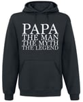 Family & Friends Papa - The Man Hooded sweater black