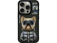 Nimmy Iphone 15 Pro 6.1" Case Black Cool&Cute 2.0 Dog