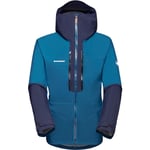 Mammut Taiss Hardshell Hooded Jacket Femme Bleu