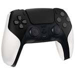 PlayVital Grips Manette pour ps5,Autocollants de Protection Antidérapants pour ps5 Manette,Accessoires Sticker Séparable pour ps5 Manette-Blanc