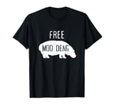 Free Moo Deng - Pigmy Hippo Fan T-Shirt