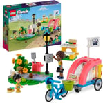 LEGO 41738 Friends Dog Rescue Bike Animal Playset for Kids 6+Years birthday gift