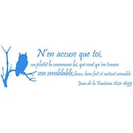 StickHappy SH0050-Bleu Clair-300x96 Stickers citation fable la Fontaine Bleu Clair 300 x 96 x 0,1 cm