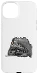 Coque pour iPhone 15 Plus Locomotive à vapeur Train Train Train Big-Boy Train 4014