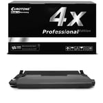 4x Pro Cartouche Noir pour Samsung CLX-3175-N CLX-3175-FW CLP-315-N CLP-315-W