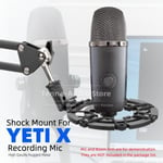 A-Support de suspension antichoc pour microphone USB BLUE YETI X, support de micro antichoc, Vibration statiq