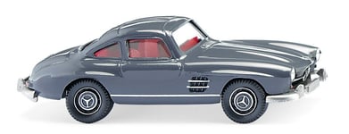 WIKING, MERCEDES-BENZ 300 SL Coupé gris, échelle 1/87, WIK023002