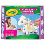 Crayola Colour and Style Unicorn - can be decorated again and again