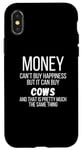 iPhone X/XS Money Can Buy Cows Funny Cow Case