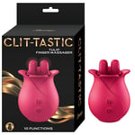 Clit-Tastic Tulip Finger Massager Rechargeable, Back & forth fingering