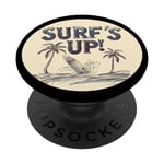 Cool Surfer Statement Costume for Surf's up Lovers PopSockets Swappable PopGrip