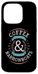 Coque pour iPhone 14 Pro Coffee Lovers Narrowboats Canal Barge Boat Life