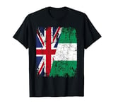 NIGERIA Half BRITAIN UK Friendship Flag NIGERIAN T-Shirt