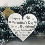 Valentines Day Gift For Boyfriend Soulmate Gift Best Friend Gift Engraved Heart